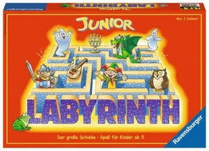 Ravensburger Junior Laberinto Schiebe Infantil Tabla Juego Tesoros Gespenster - Imagen 1 de 2