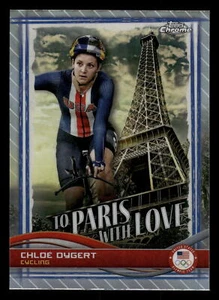 2024 Topps Chrome US OLYMPIC CHLOE DYGERT TO PARIS WITH LOVE #PL-5 - Picture 1 of 2