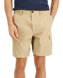 Michael Kors Men's Slim-Fit Garment-Dyed Cargo Shorts Chino Size 33 - Picture 1 of 3