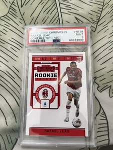 2019 Panini Chronicles Contenders Red Rookie Rafael Leao RC PSA 9 - Picture 1 of 1