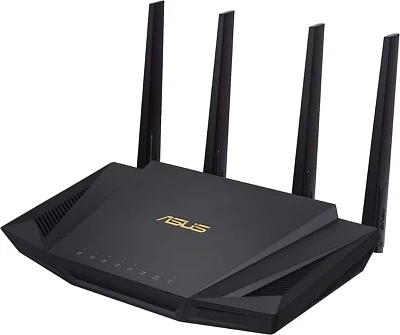 ASUS RT-AX58U V2 WIFI 6 AX3000 Dual-Band Extendable Mesh WiFi Router, AIMESH NEW - Image 1 of 4