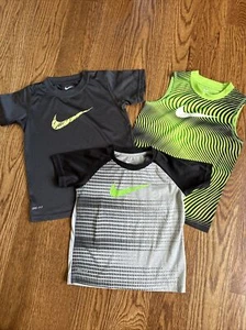NIKE Dri-Fit Lot Of 3 Shirts Tops Size 5 S Small - Picture 1 of 11