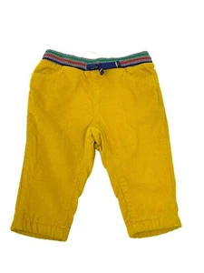 Baby Boden Jersey Lined Corduroy Pants Honeycomb Yellow 3-6 months  - Picture 1 of 2