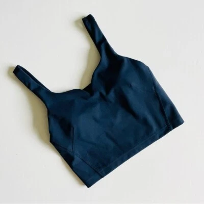 Lululemon SIZE 8 Wunder Sweetheart tank top in True Navy - Image 1 of 4