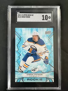 2022-23 U.D. Ice Hockey RC Owen Power #122 SGC 10 Buffalo Sabes🔥🏒🔥 - Picture 1 of 2