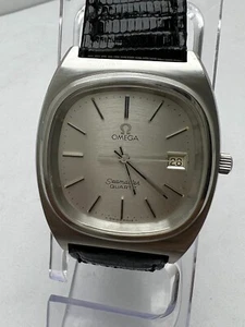 OMEGA Seamaster Quartz Ref. 196.0115 Cal. 1342 7 Jewels Men's Swiss Watch - Picture 1 of 12
