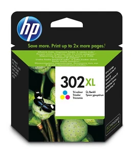 Cartuccia di inchiostro originale HP 302XL tricolore alta capacità F6U67AE UUS - Foto 1 di 5