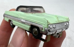 Atlas 1312 Ho Slot Car Light Green Seafoam Mint Oldsmobile Starfire w/ Hardtop - Picture 1 of 14