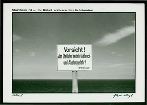 Jürgen Nagel (1942 Berlin, lebt in Altlandsberg) „Startbasis 81..."  -P.F. 1981 - Bild 1 von 5