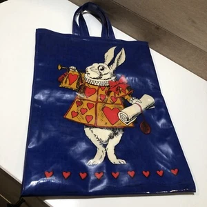 VINTAGE HUDSON'S BAG Alice In Wonderland - Waterproof Tote - Picture 1 of 5