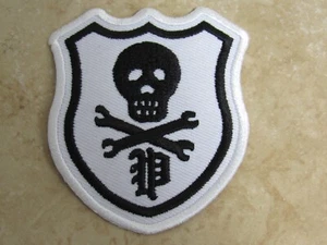 Polo Ralph Lauren Rugby Skull And Bones Embroidered Iron On Patch! - Picture 1 of 4