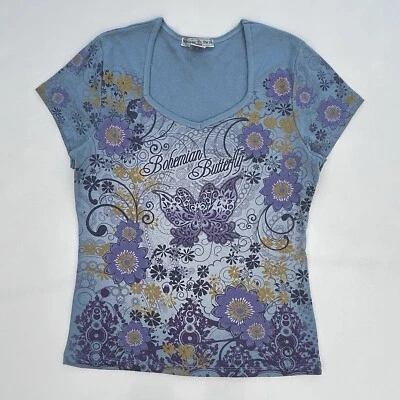 Mariposa bohemia pequeña mediana Y2K vintage de diamantes de imitación Suzie para mujer Foto 1 de 4