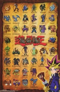YU GI OH! Poster Monster collage 16x20 - Foto 1 di 1