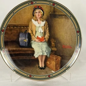 Norman Rockwell Limited Edition Numbered Plate "A Young Girl's Dream" #13356F - Picture 1 of 2
