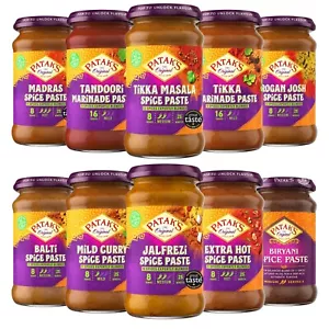 PATAK SPICE PASTES SAUCES & MARINADES MAKE COOKING AUTHENTIC & TASTY ALL FLAVOUR - Picture 1 of 19