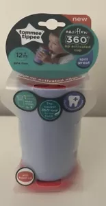 BNIB TOMMEE TIPPEE EASIFLOW 360 TUMBLER CUP 250 ML - PURPLE - Picture 1 of 2