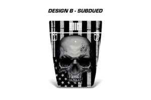 Hood Wrap Graphic Sticker Flag Decal for Jeep Wrangler 1999-2006 SUBDUED - Picture 1 of 2