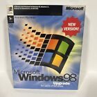 Vintage Microsoft Windows 98 Upgrade *SEALED* New Big Box PC