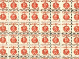 #1174 Champion of Liberty Mahatma Gandhi full mint sheet of 70 MNH OG - Picture 1 of 1