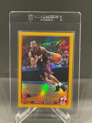 2003-04 Topps cromo oro refractor Caron Butler #35/99 Foto 1 de 2