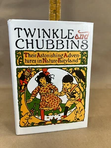 1987 Hardcover in DJ First Edition Twinkle and Chubbins L Frank Baum Wizard OZ - Picture 1 of 17