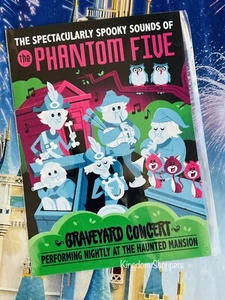 2022 Disney Parks Dave Perillo Haunted Mansion Spooky Sounds Phantom Postkarte - Bild 1 von 1