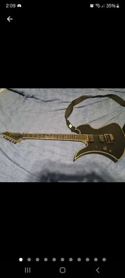 B.C. Rich Mockingbird Extreme Left-handed 2021 - Matte Black - Image 1 of 4