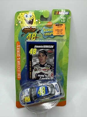 Jimmie Johnson #48 Spongebob Squarepants LOWES Racing Champions 1:64 2003 - Image 1 of 3