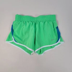 Nike Shorts Girls Large Green DriFit Training Running Athletic Casual Kids - Picture 1 of 11