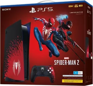 Playstation 5 (PS5)Console - Marvel's Spider-Man 2 Limited Edition - New/Sealed - Picture 1 of 5