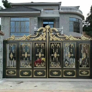 304 Stainless Steel Wrought Iron Adornment Door Fence Wall European Panel Metal - Bild 1 von 8