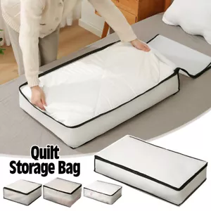 Quilt Wardrobe Organizer Clothes Storages Bag Moving Packing Waterproof Home - Picture 1 of 27
