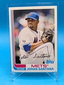 2013 Topps Archives Baseball Day Glow #78 Johan Santana NY Mets MLB - Picture 1 of 2