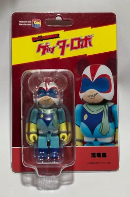 Ryoma Nagare Getter Robot Pilot 100% Be@rbrick Medicom Toy bearbrick 2017 - Image 1 of 2
