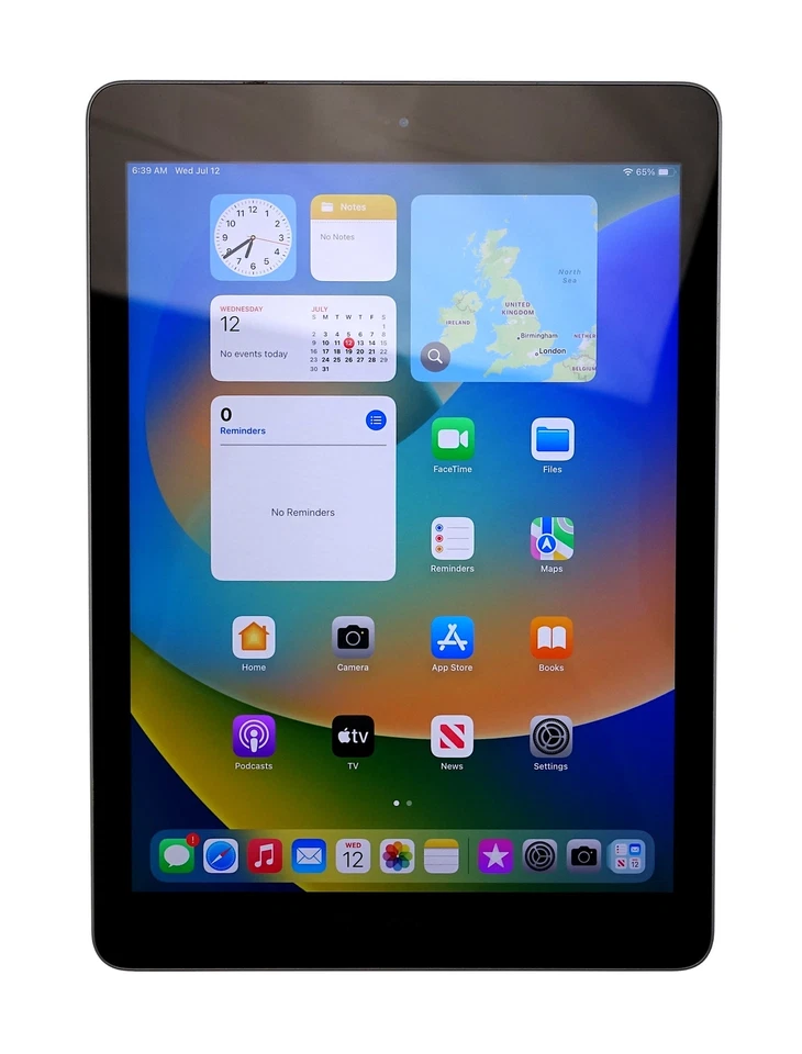 Apple iPad 6th Generation (2018) Tablet, 32GB, Wi-Fi, Space Grey, A1893 - Image 1 of 4