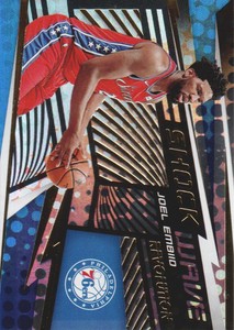 2019-20 Panini Revolution Basketball Shock Wave #15 Joel Embiid