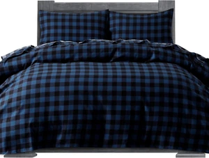 Soft 4-Piece 100% Turkish Cotton Flannel Sheet Set - Premium Quality, Deep Pocke - Picture 1 of 11