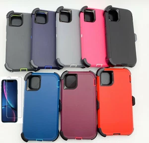 Funda para iPhone 11 11 Pro MAX Defender con pantalla y clip (clip de cinturón se adapta a Otterbox) - Imagen 1 de 4
