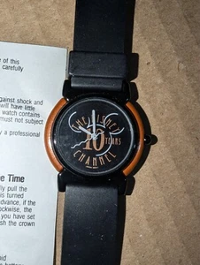 Disney Channel - 10 Year Anniversary Watch - Rubber strap - Unworn - WORKING! - Picture 1 of 4