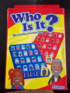 Who Is It? Small Travel Version Of Guess Who Type Game - Picture 1 of 2