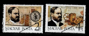 HUNGARY - 1988.SPECIMEN - 61st Stampday  Cpl. Set MNH! Mi:3990-3991. - Picture 1 of 1