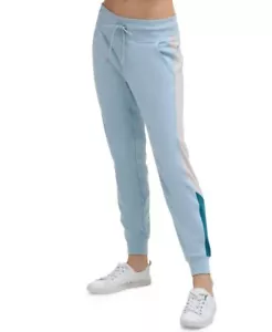 Calvin Klein Performance Women's Colorblocked Jogger Pants Aquatic, XXL - Picture 1 of 7