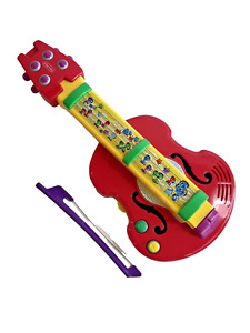 2-in-1 Bach N Rock Musical Instrument Guitar Violin Sound Fisher Price 05 Works