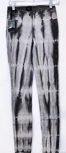 Pantaloni elasticizzati gamba affusolata look jeans tinta unita donna Danimarca nuovi con etichette taglia 34/US TAGLIA 4 - Foto 1 di 13