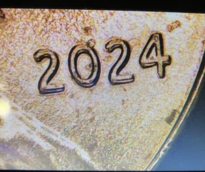 2024 Lincoln Shield Cent BU Doubled Die Obverse VDDO-001 - Picture 1 of 7