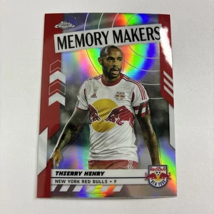 2024 Topps Chrome MLS New York Red Bulls Memory Makers Thierry Henry #MM-6 - Imagen 1 de 4
