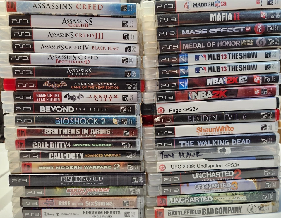 Playstation 3 Games, You Pick - Image 1 of 1