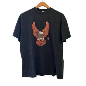 90s Harley Davidson Eagle Shirt Single Stitch So. Nevada Las Vegas Reprint XL - Picture 1 of 7