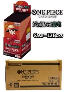 ONE PIECE Card Game CARRYING ON HIS WILL OP13 OP-13 Box Case Japanese - Picture 1 of 10