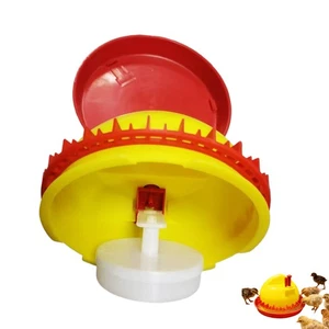 Kit automático de alimentación y riego de pollos para aves de corral nivel de agua ajustable - Imagen 1 de 12